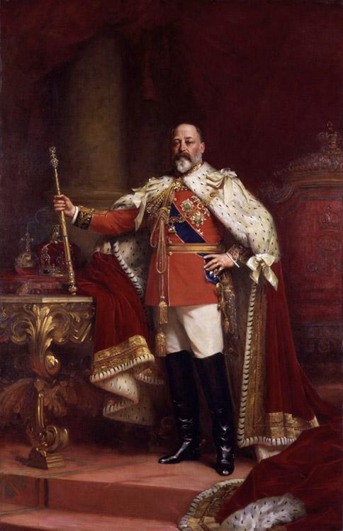 Luke Fildes Edward VII (mk25) oil painting picture
